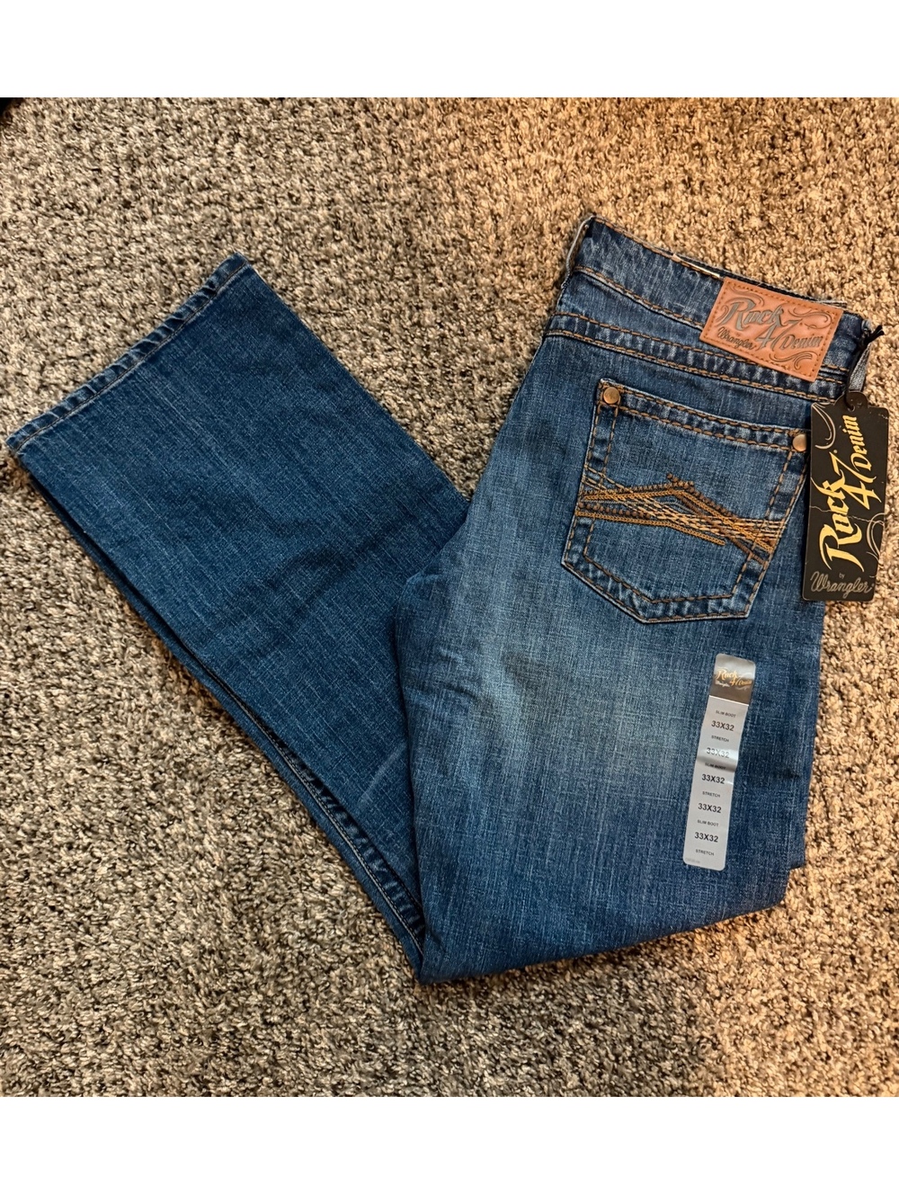 NWT Men’s Rock 47 Denim 32x32